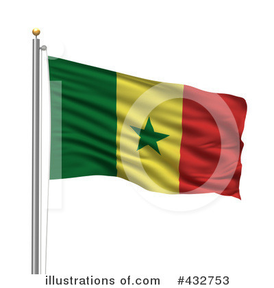 Royalty-Free (RF) Flag Clipart Illustration by stockillustrations - Stock Sample #432753