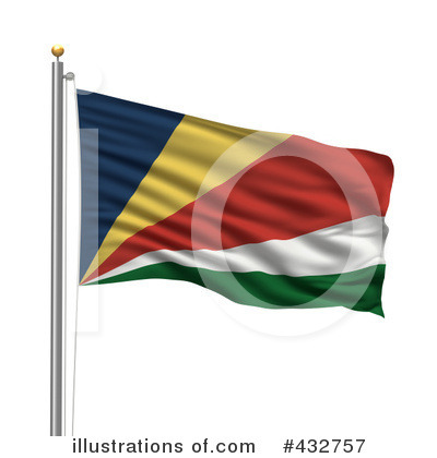 Royalty-Free (RF) Flag Clipart Illustration by stockillustrations - Stock Sample #432757