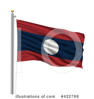 Royalty-Free (RF) Flag Clipart Illustration by stockillustrations - Stock Sample #432768