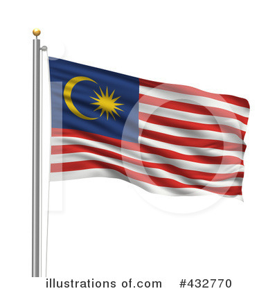 Royalty-Free (RF) Flag Clipart Illustration by stockillustrations - Stock Sample #432770