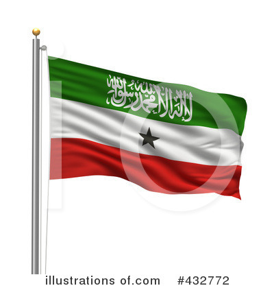 Royalty-Free (RF) Flag Clipart Illustration by stockillustrations - Stock Sample #432772