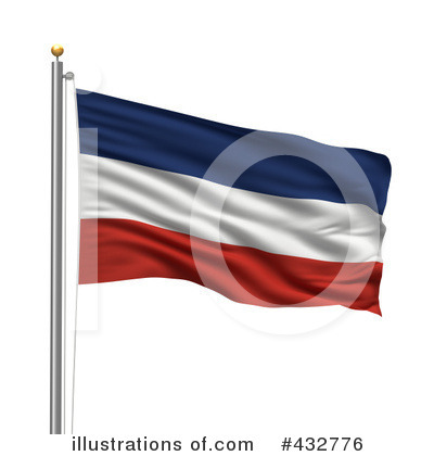 Royalty-Free (RF) Flag Clipart Illustration by stockillustrations - Stock Sample #432776