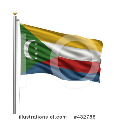 Royalty-Free (RF) Flag Clipart Illustration by stockillustrations - Stock Sample #432786