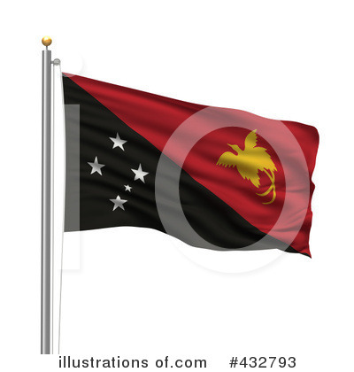 Royalty-Free (RF) Flag Clipart Illustration by stockillustrations - Stock Sample #432793