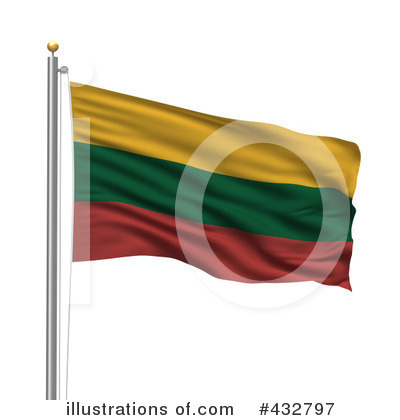 Lithuania Clipart #432797 by stockillustrations