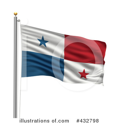 Royalty-Free (RF) Flag Clipart Illustration by stockillustrations - Stock Sample #432798