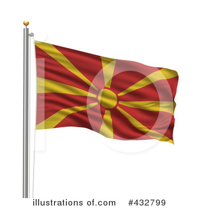 Royalty-Free (RF) Flag Clipart Illustration by stockillustrations - Stock Sample #432799