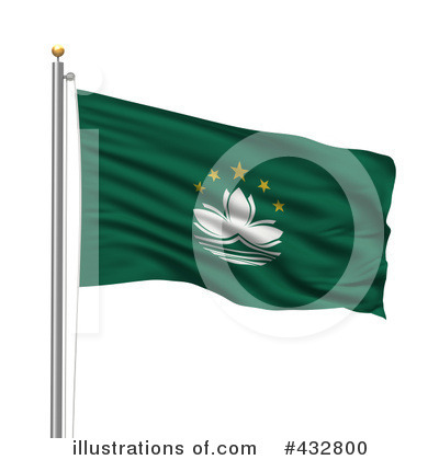 Royalty-Free (RF) Flag Clipart Illustration by stockillustrations - Stock Sample #432800