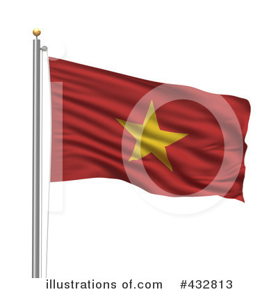 Royalty-Free (RF) Flag Clipart Illustration by stockillustrations - Stock Sample #432813