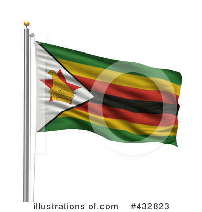 Royalty-Free (RF) Flag Clipart Illustration by stockillustrations - Stock Sample #432823