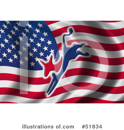 Royalty-Free (RF) Flag Clipart Illustration by stockillustrations - Stock Sample #51834