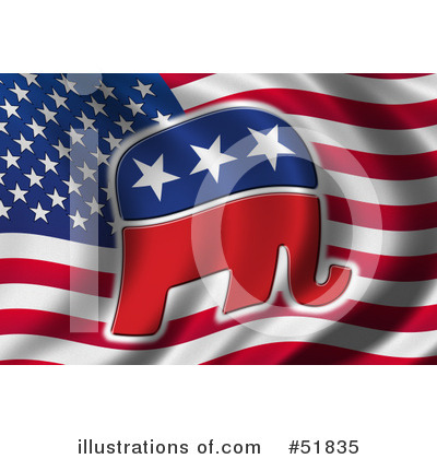 Royalty-Free (RF) Flag Clipart Illustration by stockillustrations - Stock Sample #51835