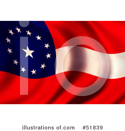 Confederate Flag Clipart #51839 by stockillustrations