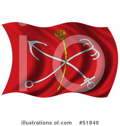 Royalty-Free (RF) Flag Clipart Illustration by stockillustrations - Stock Sample #51849