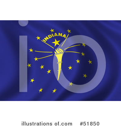 Royalty-Free (RF) Flag Clipart Illustration by stockillustrations - Stock Sample #51850