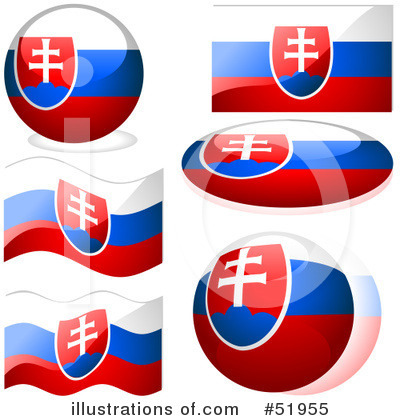 Royalty-Free (RF) Flag Clipart Illustration by dero - Stock Sample #51955