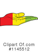 Flag Hand Clipart #1145512 by Andrei Marincas