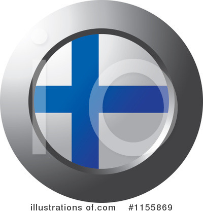 Royalty-Free (RF) Flag Icon Clipart Illustration by Lal Perera - Stock Sample #1155869