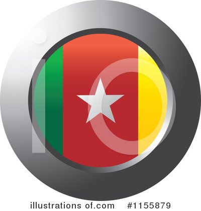 Royalty-Free (RF) Flag Icon Clipart Illustration by Lal Perera - Stock Sample #1155879