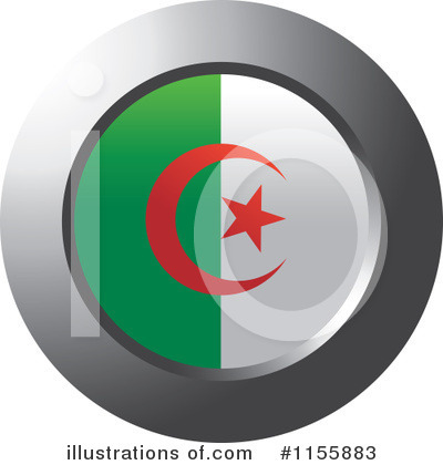 Royalty-Free (RF) Flag Icon Clipart Illustration by Lal Perera - Stock Sample #1155883