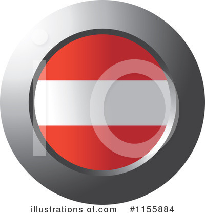 Royalty-Free (RF) Flag Icon Clipart Illustration by Lal Perera - Stock Sample #1155884