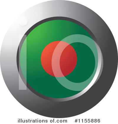 Royalty-Free (RF) Flag Icon Clipart Illustration by Lal Perera - Stock Sample #1155886