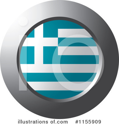 Greek Flag Clipart #1155909 by Lal Perera