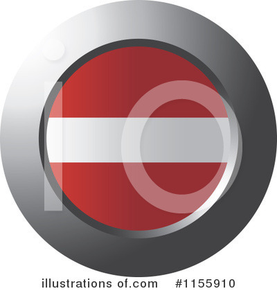 Royalty-Free (RF) Flag Icon Clipart Illustration by Lal Perera - Stock Sample #1155910