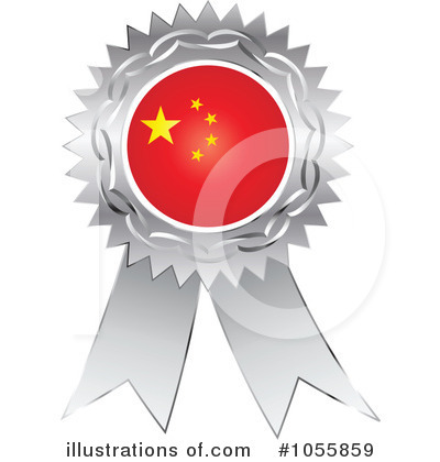 Chinese Flag Clipart #1055859 by Andrei Marincas
