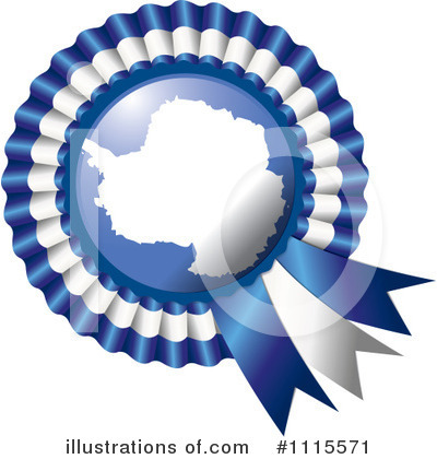 Royalty-Free (RF) Flag Rosette Clipart Illustration by MilsiArt - Stock Sample #1115571