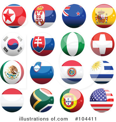 Flag Clipart #104411 by elaineitalia