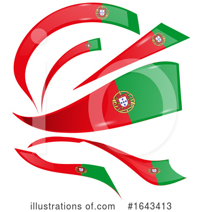 Royalty-Free (RF) Flags Clipart Illustration by Domenico Condello - Stock Sample #1643413