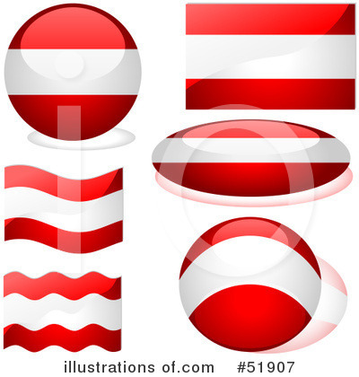 Royalty-Free (RF) Flags Clipart Illustration by dero - Stock Sample #51907