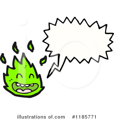 Royalty-Free (RF) Flame Clipart Illustration by lineartestpilot - Stock Sample #1185771