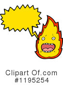 Flame Clipart #1195254 by lineartestpilot