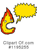 Flame Clipart #1195255 by lineartestpilot