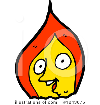 Flames Clipart #1243075 by lineartestpilot