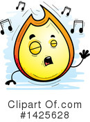 Flame Clipart #1425628 by Cory Thoman