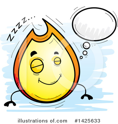 Royalty-Free (RF) Flame Clipart Illustration by Cory Thoman - Stock Sample #1425633