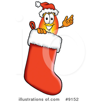 Royalty-Free (RF) Flame Clipart Illustration by Mascot Junction - Stock Sample #9152