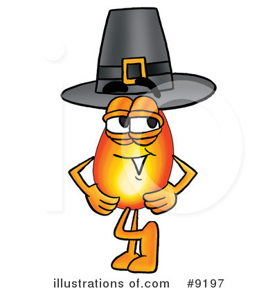 Royalty-Free (RF) Flame Clipart Illustration by Mascot Junction - Stock Sample #9197