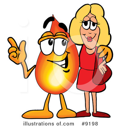 Flame Clipart #9198 by Toons4Biz