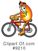 Flame Clipart #9210 by Mascot Junction