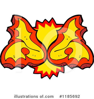 Royalty-Free (RF) Flame Design Clipart Illustration by lineartestpilot - Stock Sample #1185692