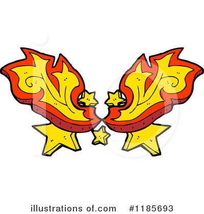 Royalty-Free (RF) Flame Design Clipart Illustration by lineartestpilot - Stock Sample #1185693
