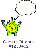 Flame Monster Clipart #1203492 by lineartestpilot
