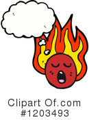 Flame Monster Clipart #1203493 by lineartestpilot