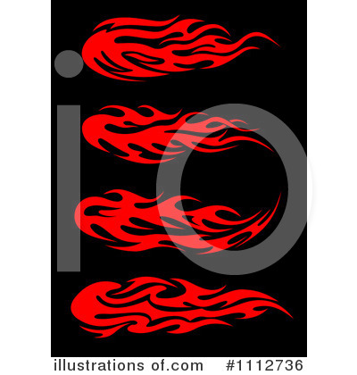 Royalty-Free (RF) Flames Clipart Illustration by Vector Tradition SM - Stock Sample #1112736