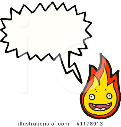 Royalty-Free (RF) Flames Clipart Illustration by lineartestpilot - Stock Sample #1178913