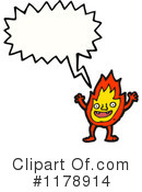Flames Clipart #1178914 by lineartestpilot